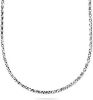 Guido Maria Kretschmer Halskette Edelstahl Herz, silber, Damen (89230125)
