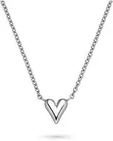 Tamaris Kette mit Anh&auml;nger "Schmuck Geschenk Edelstahl Halskette Edgy Heart, Herz"