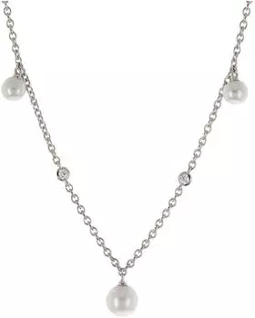 Viventy Kette mit Anh&auml;nger Damen, Sterling Silber 925, Perlen (789468)