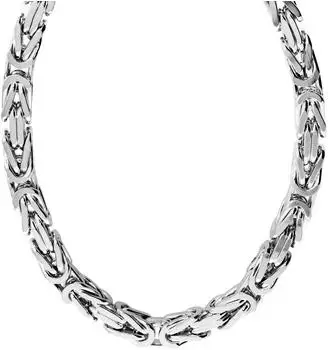 ZEEme Königskette 925 Silber poliert, 8mm, 50cm (315250044-50)