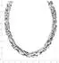 ZEEme Königskette 925 Silber poliert, 8mm, 50cm (315250044-50)