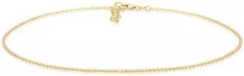 Elli Choker Basic Erbskette 925 Sterling Silber vergoldet (0111920717_36)