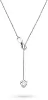 Tamaris Y-Kette "Messing Halskette Infinity Style, Unendlichkeitsschleife, Herz" mit