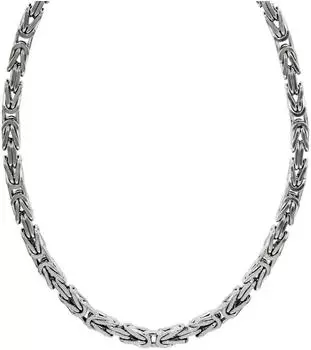 ZEEme Königskette 925 Silber poliert, 5mm, 50cm (315250041-50)