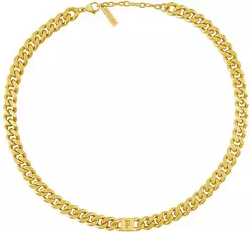 Police Interstellar Gliederkette Herren, Edelstahl gelbgoldfarben, 55cm/11mm (PEAGN0077902)