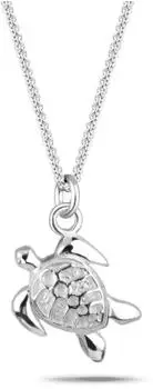 Elli Halskette Schildkr&ouml;ten-Anh&auml;nger Damen 925 Sterlingsilber (0105481211_45)