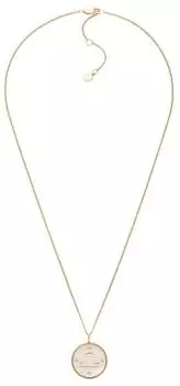 Fossil Halskette Sterlingsilber Karabinerverschluss, Damen (JF04844710)