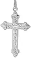trendor 21646 Herren-Anh&auml;nger Orthodoxes Kreuz Silber 925 35 mm
