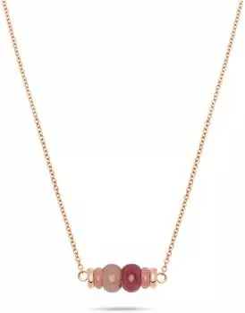 Tamaris Kette "Natural Stones" Edelstahl, rosegold, Damen