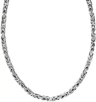 ZEEme Königskette 925 Sterlingsilber poliert, 4mm, 45cm (315250040-45)