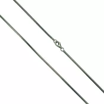 Vivance Dreams Collierkettchen Schlangenkette 925 Silber rhodiniert, diamantiert, 1,8mm, 50cm (12336830-0)