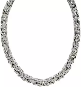 ZEEme Königskette 925 Silber poliert, 7mm, 70cm (315250043-70)