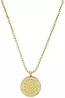 Kette mit Anh&auml;nger JOOP, gold (gelbgoldfarben, wei&szlig;), Halsketten, Damen,...