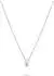 Liebeskind Mini Metal Heart Halskette Edelstahl, silber