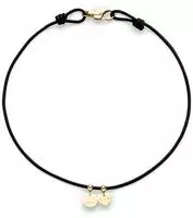Copenhagen Studios Kette mit Anh&auml;nger "Schmuck Geschenk Edelstahl Halskette Leather