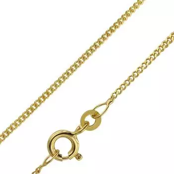 Trendor Halskette Panzerkette 585 Gold / 14 Karat 1,4mm (75182-40)