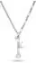 Liebeskind Coins and Charms Halskette, Edelstahl, silber