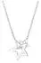 Elli Halskette Stern 925 Sterlingsilber mit Swarovski Kristallen, 45cm (0103781218_45)