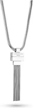 Liebeskind Halskette mit Fransen-Anh&auml;nger, Edelstahl, silber (6012074.91B0.50)
