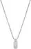 Joop! Kette mit Anhänger, Edelstahl, silber, Herren, 55cm, 2,5mm