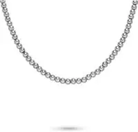 s.Oliver Edelstahlkette "Schmuck Geschenk Edelstahl Halskette The Steel Ball"