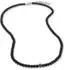 Tom Tailor Beadkette mit Achat, Edelstahl, Herren, 55cm (TT-N0087)