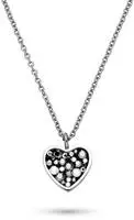 s.Oliver Kette mit Anh&auml;nger "Schmuck Geschenk Edelstahl Halskette Crystal Rock,