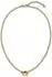 COPENHAGEN Edelstahl-Halskette mit Infinity-Element, gelbgold, 45cm