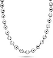 Copenhagen Studios Edelstahlkette "Schmuck Geschenk Edelstahl Halskette Steel Beads"