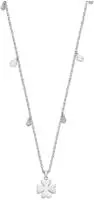Lotus Kette mit Anh&auml;nger "Essentials - Kleeblatt" mit Glasstein