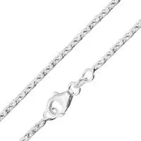 trendor 28806 M&auml;nner Halskette 925 Silber Diamantierte Ankerkette 1,75 mm