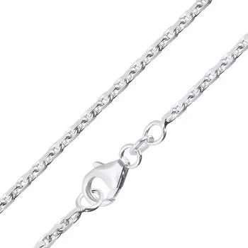 Trendor Diamantierte Ankerkette 925 Silber 1,75mm (28806-45)