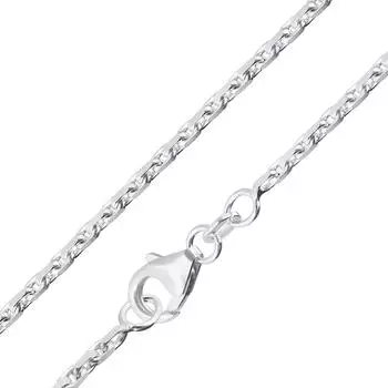 Trendor Diamantierte Ankerkette 925 Silber 1,75mm (28806)
