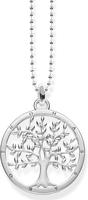 THOMAS SABO Kette mit Anh&auml;nger "Tree of Love/Lebensbaum, KE1660-001-21-L45V"