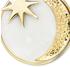 Engelsrufer Kette Sonne, Mond & Stern Gold mit Emaille (ERN-MOON-PE-G)