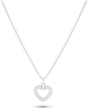 Jette Sacred Heart Silber Halskette 86938308