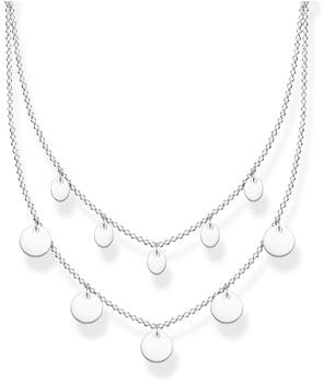 Thomas Sabo Collier mit Coins silber (KE1961-001-21-L45V)