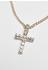 Urban Classics Diamond Cross Necklace (TB3885-00109-0050) gold