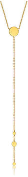 Ania Haie Geometry Drop Disc Necklace N005-02G