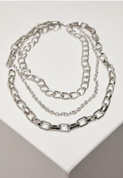 Urban Classics Classic Layering Necklace (TB4321-00473-0050) silver
