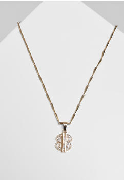Urban Classics Small Dollar Necklace (TB4047-00109-0050) gold