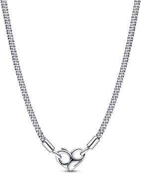 Pandora Moments Studded Chain Halskette Sterling-Silber