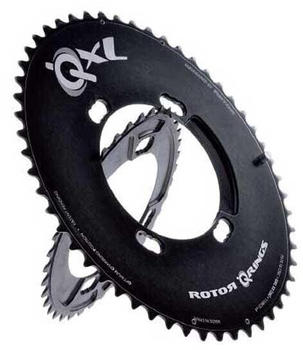 Rotor Qxl 110 Bcd Shimano Outer Chainring Black (44)