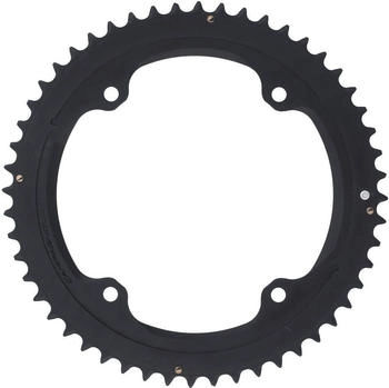 Campagnolo Kettenblatt Super Record, 12-fach, 4-Arm, 145 mm Lochkreis schwarz 53 Zähne