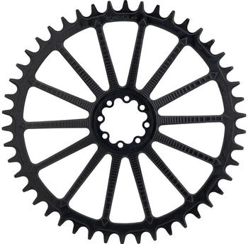 Garbaruk Kettenblatt Round AXS Road/CX SRAM Direct Mount 8-Loch 1-fach black 46 Zähne