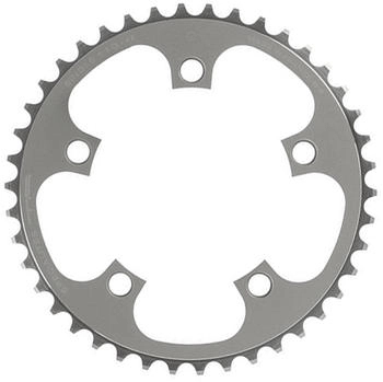 T+A TA Kettenblatt Single, 5-Arm, 110 mm Lochkreis silber 40 Zähne