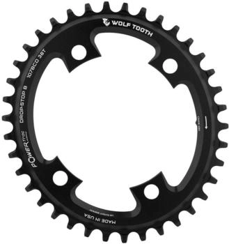 Wolf Tooth Components Elliptical 107 BCD Kettenblatt für SRAM black 42 Zähne