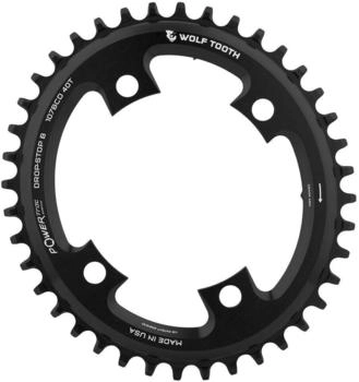 Wolf Tooth Components Elliptical 107 BCD Kettenblatt für SRAM black 40 Zähne