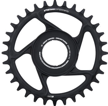e*thirteen e*thirteen espec Boost Kettenblatt Direct Mount für Shimano EP8 / E8000 schwarz
