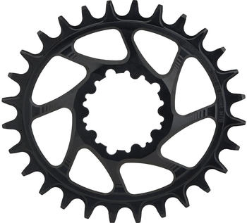 Garbaruk Kettenblatt Oval GXP/DUB Boost Direct Mount 1-fach schwarz